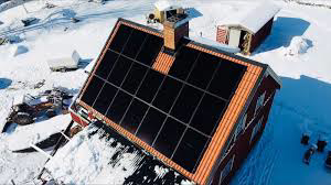 Installation av solceller - vintertid
